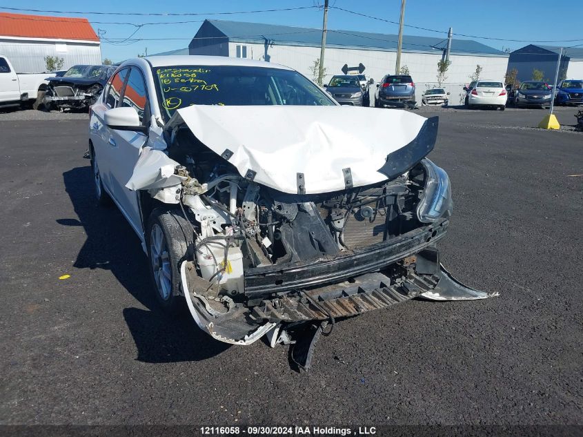 2018 Nissan Sentra S/Sv/Sr/Sl VIN: 3N1AB7AP9JY207709 Lot: 12116058