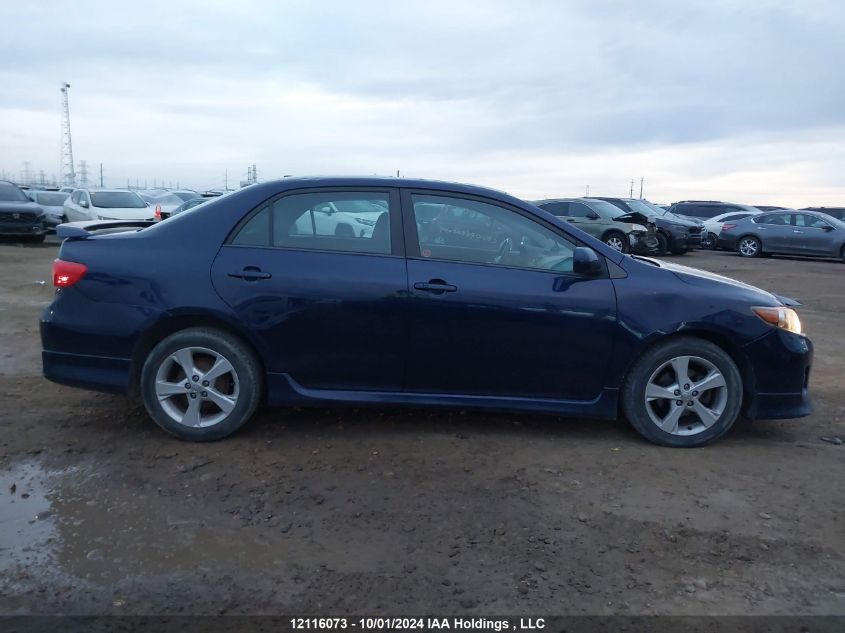 2T1BU4EE5DC057525 2013 Toyota Corolla S