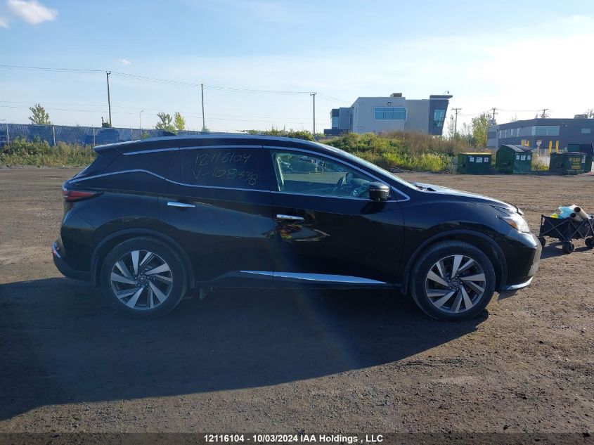 5N1AZ2MS1KN108338 2019 Nissan Murano