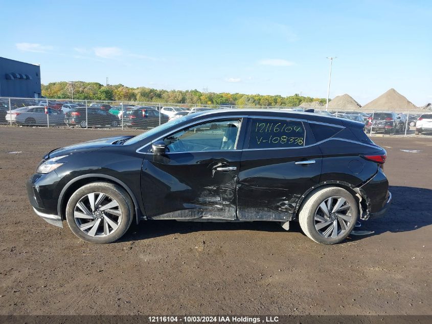 5N1AZ2MS1KN108338 2019 Nissan Murano