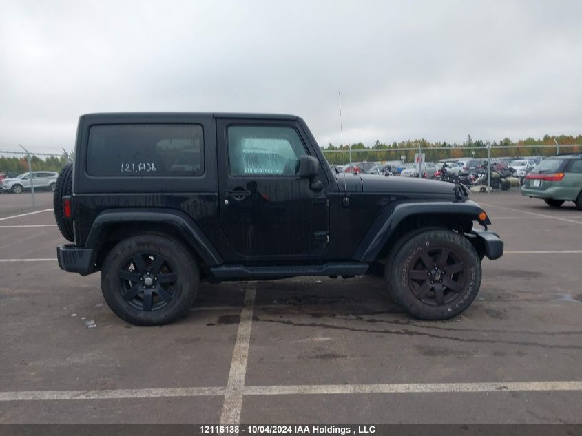 2016 Jeep Wrangler Sahara VIN: 1C4AJWBG8GL178178 Lot: 12116138