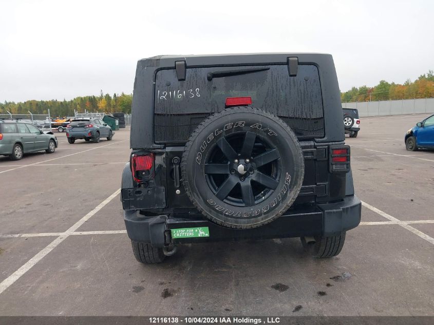 2016 Jeep Wrangler Sahara VIN: 1C4AJWBG8GL178178 Lot: 12116138