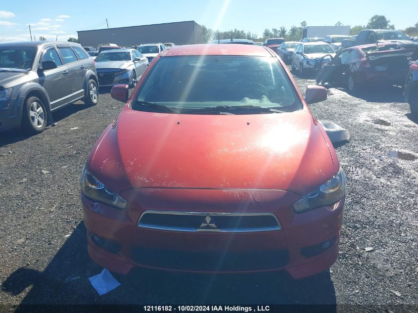 2010 Mitsubishi Lancer Gts VIN: JA32X8HW4AU606552 Lot: 12116182