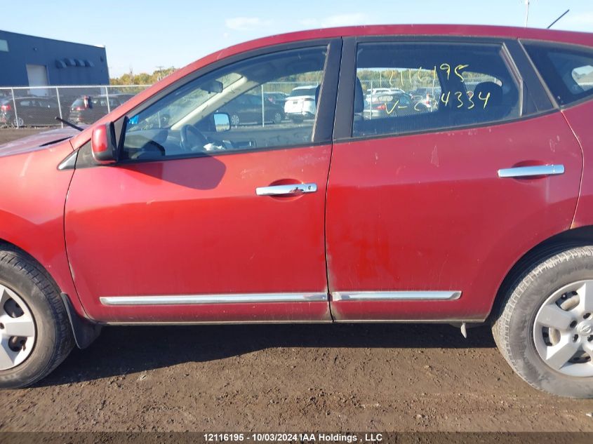 2012 Nissan Rogue VIN: JN8AS5MT8CW294334 Lot: 12116195