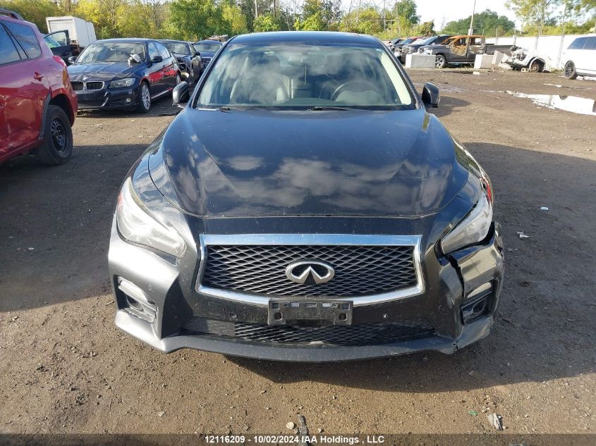 2015 Infiniti Q50 VIN: JN1AV7AR2FM850373 Lot: 12116209