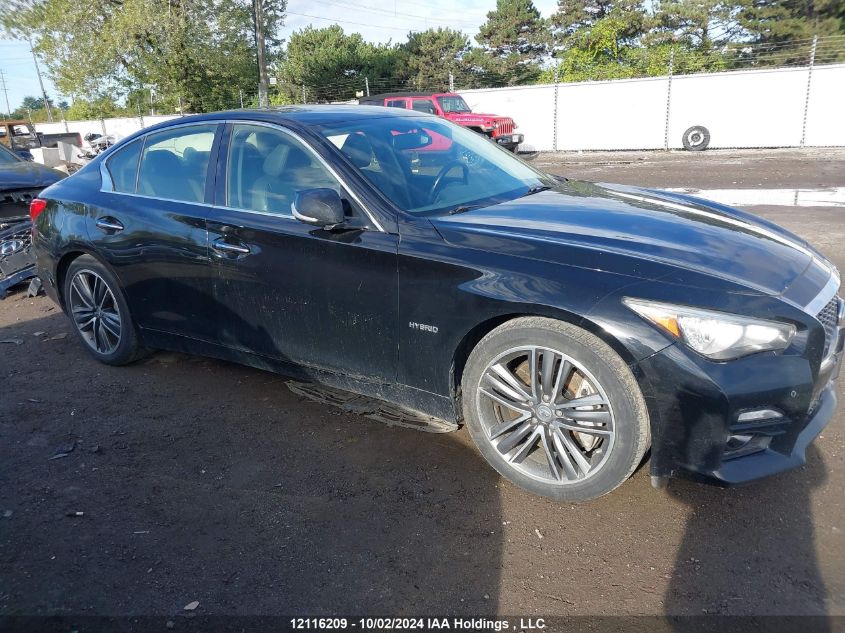 2015 Infiniti Q50 VIN: JN1AV7AR2FM850373 Lot: 12116209