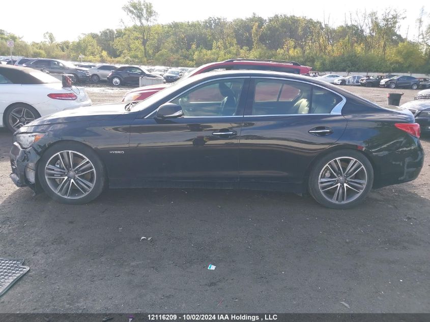 2015 Infiniti Q50 VIN: JN1AV7AR2FM850373 Lot: 12116209