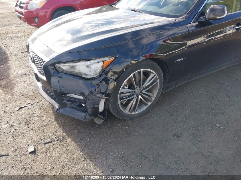 2015 Infiniti Q50 VIN: JN1AV7AR2FM850373 Lot: 12116209