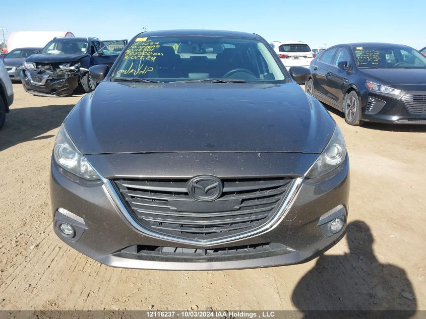 2014 Mazda Mazda3 VIN: JM1BM1V78E1112801 Lot: 12116237