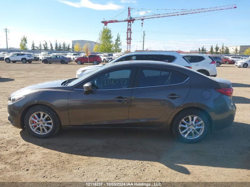 2014 Mazda Mazda3 VIN: JM1BM1V78E1112801 Lot: 12116237