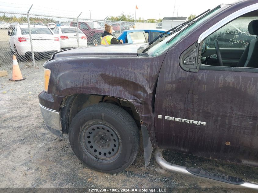 2009 GMC Sierra C1500 VIN: 1GTEC14XX9Z240899 Lot: 12116238