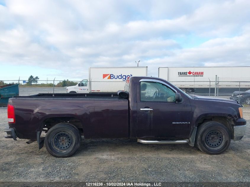 2009 GMC Sierra C1500 VIN: 1GTEC14XX9Z240899 Lot: 12116238