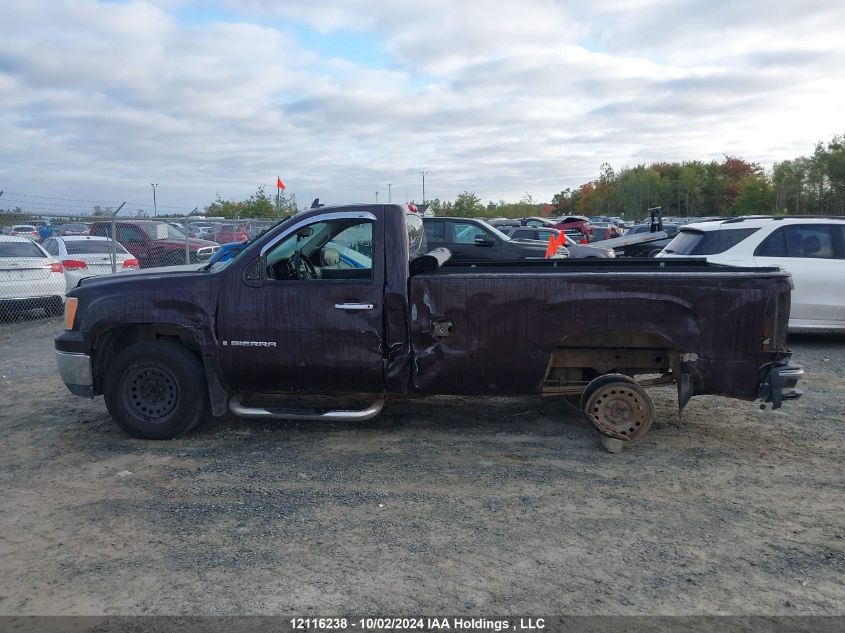 2009 GMC Sierra C1500 VIN: 1GTEC14XX9Z240899 Lot: 12116238