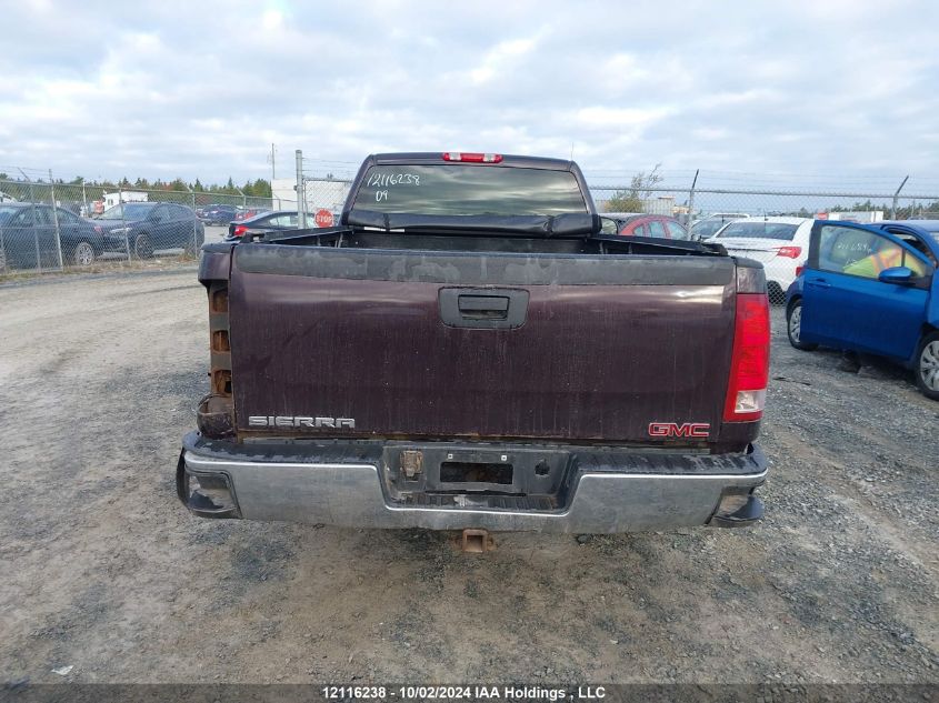 2009 GMC Sierra C1500 VIN: 1GTEC14XX9Z240899 Lot: 12116238