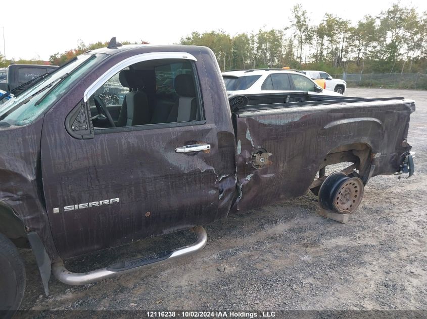 2009 GMC Sierra C1500 VIN: 1GTEC14XX9Z240899 Lot: 12116238