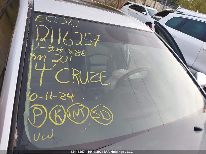 2014 Chevrolet Cruze VIN: 1G1PE5SBXE7303886 Lot: 12116257