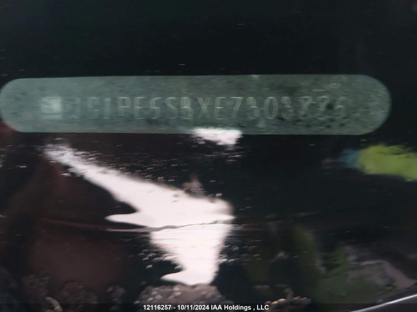 2014 Chevrolet Cruze VIN: 1G1PE5SBXE7303886 Lot: 12116257