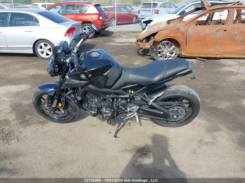 2020 Yamaha Mt09 VIN: JYARN53N8LA002649 Lot: 12116265