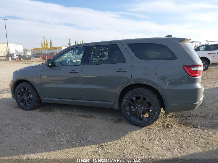 2022 Dodge Durango Sxt VIN: 1C4RDJAG9NC229957 Lot: 12116267