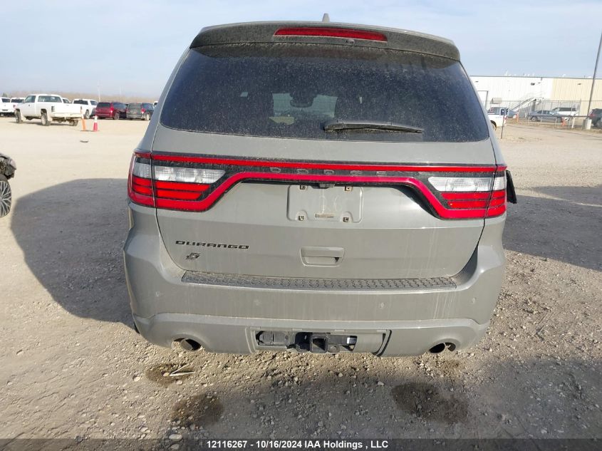 2022 Dodge Durango Sxt VIN: 1C4RDJAG9NC229957 Lot: 12116267