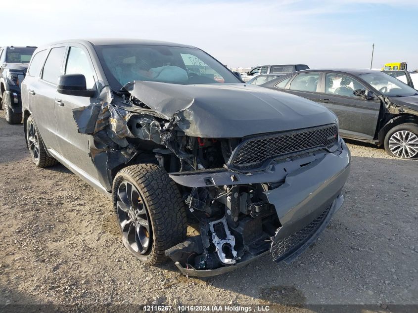 2022 Dodge Durango Sxt VIN: 1C4RDJAG9NC229957 Lot: 12116267