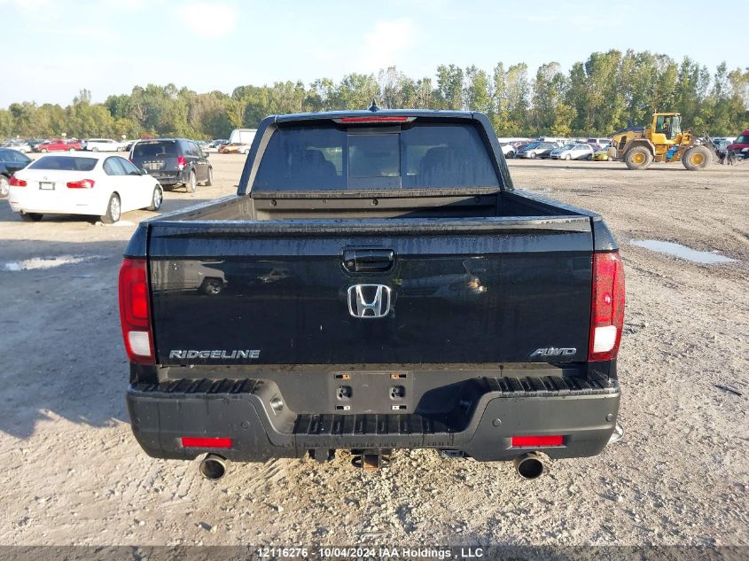 2022 Honda Ridgeline VIN: 5FPYK3F83NB501041 Lot: 12116276