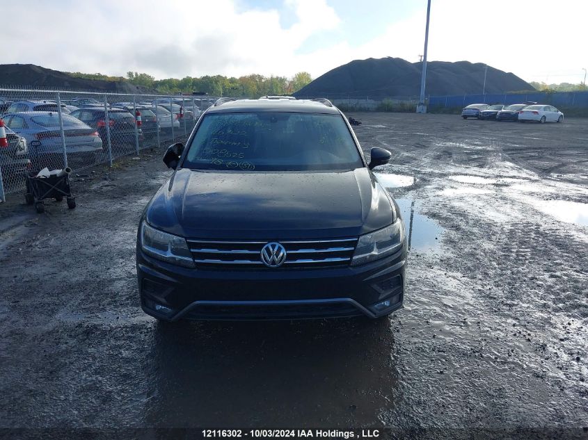 2018 Volkswagen Tiguan S VIN: 3VV0B7AXXJM008525 Lot: 12116302