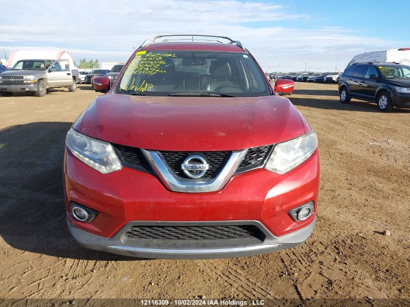 2015 Nissan Rogue S/Sl/Sv VIN: 5N1AT2MV4FC911402 Lot: 12116309