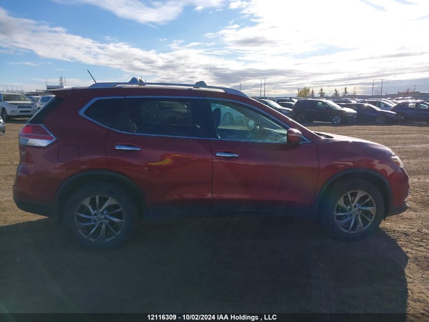 2015 Nissan Rogue S/Sl/Sv VIN: 5N1AT2MV4FC911402 Lot: 12116309