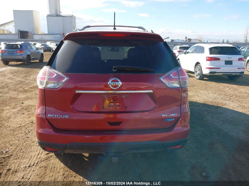 2015 Nissan Rogue S/Sl/Sv VIN: 5N1AT2MV4FC911402 Lot: 12116309