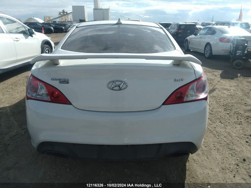 2011 Hyundai Genesis 2.0T Premium VIN: KMHHT6KD2BU056381 Lot: 12116326