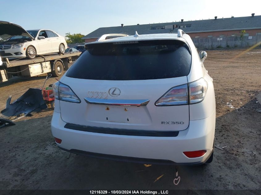 2011 Lexus Rx 350 VIN: 2T2BK1BA8BC102116 Lot: 12116329