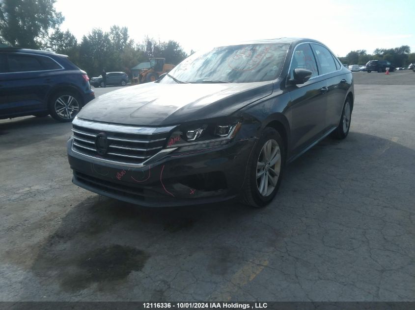 2021 Volkswagen Passat Highline VIN: 1VWBA7A35MC018101 Lot: 12116336