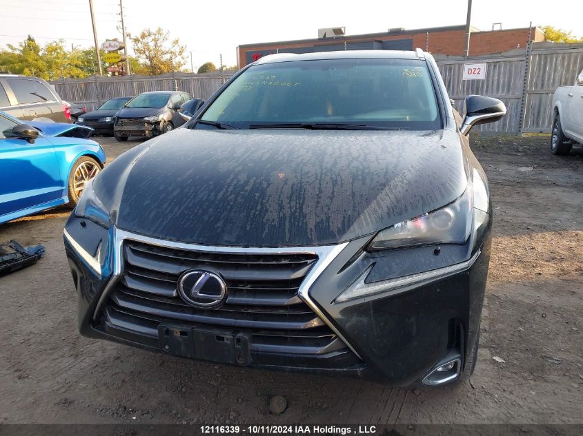 2017 Lexus Nx 200T Base (A6) VIN: JTJBARBZ6H2131937 Lot: 12116339