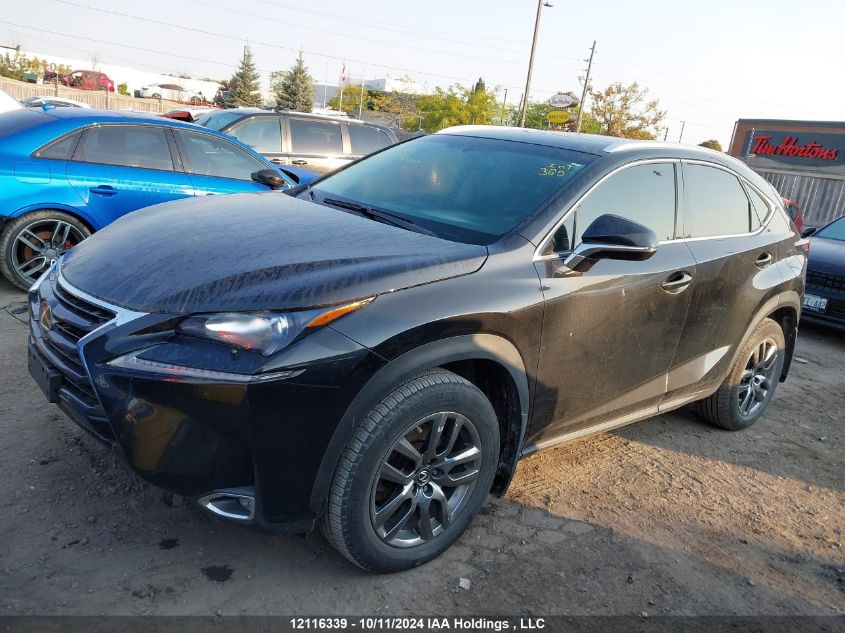 2017 Lexus Nx 200T Base (A6) VIN: JTJBARBZ6H2131937 Lot: 12116339