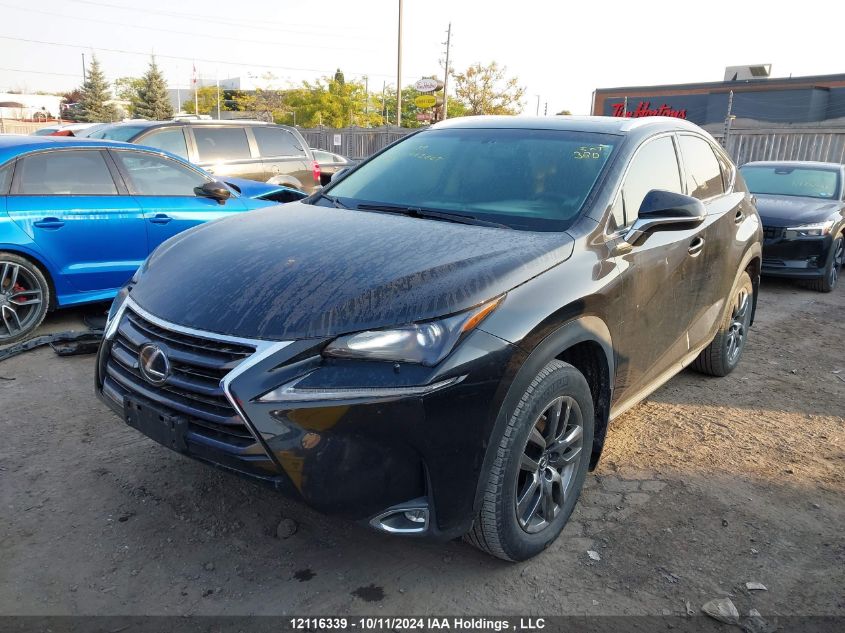 2017 Lexus Nx 200T Base (A6) VIN: JTJBARBZ6H2131937 Lot: 12116339