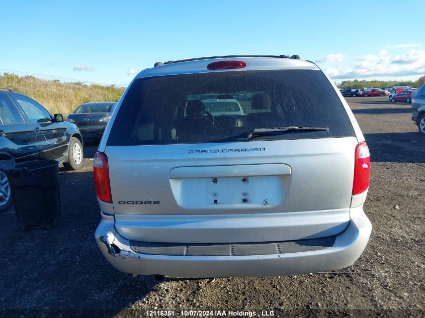 2006 Dodge Grand Caravan Se VIN: 1D4GP24R36B670723 Lot: 12116351