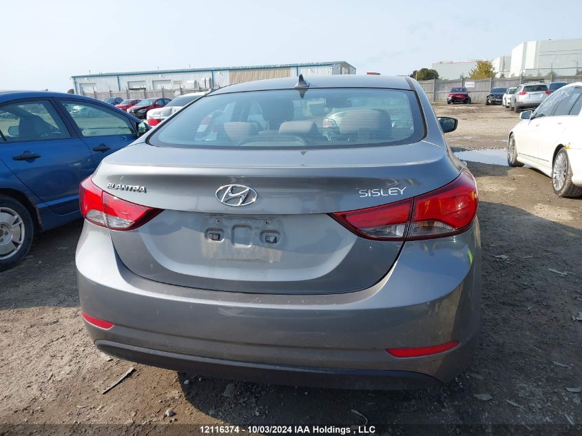 5NPDH4AE1EH521167 2014 Hyundai Elantra