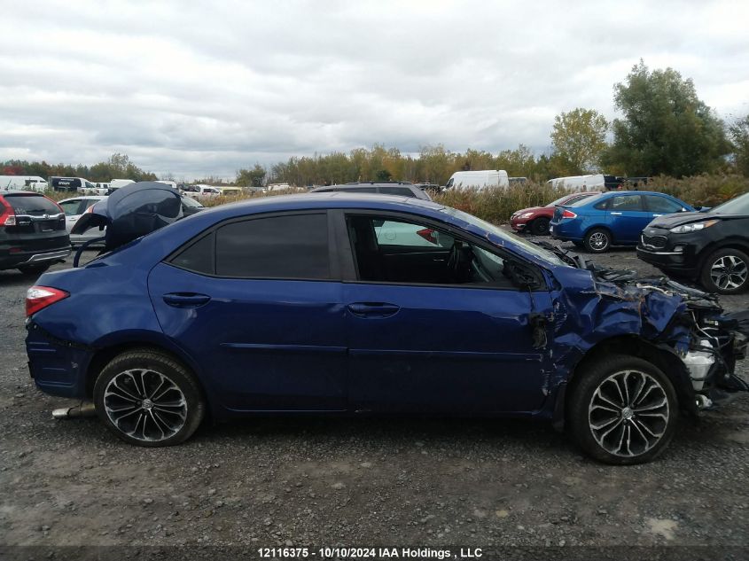 2015 Toyota Corolla L/Le/Le Pls/Prm/S/S Pls VIN: 2T1BURHE3FC337651 Lot: 12116375