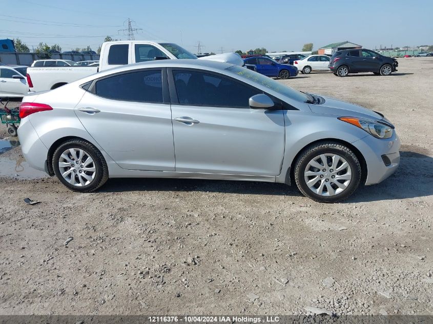 5NPDH4AEXBH035436 2011 Hyundai Elantra Gl