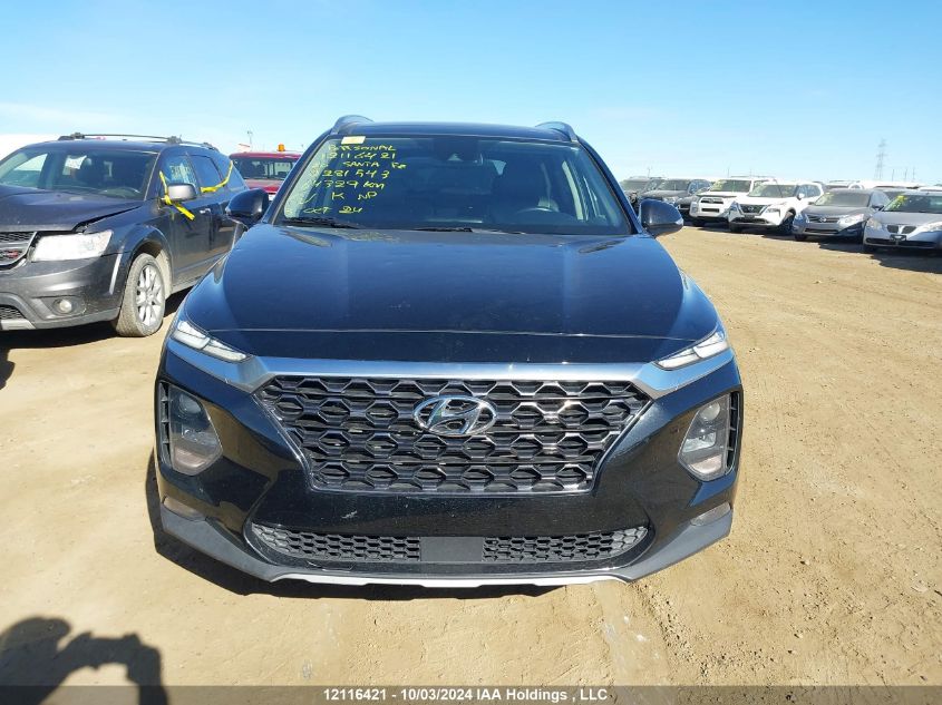 2020 Hyundai Santa Fe Sel/Sel Plus VIN: 5NMS3CAD5LH281543 Lot: 12116421