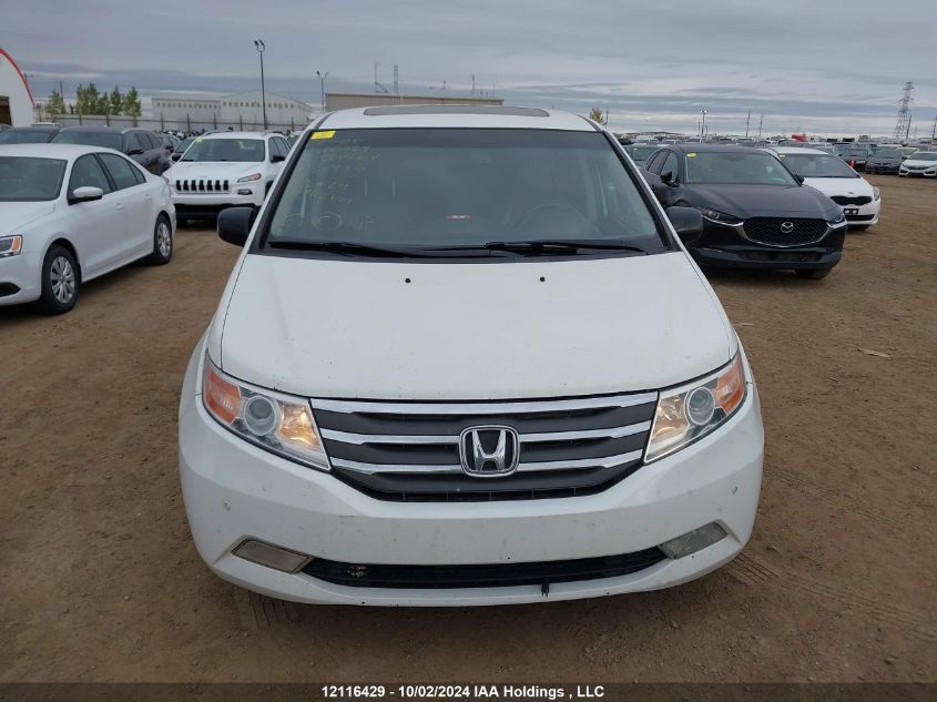 2012 Honda Odyssey Exl VIN: 5FNRL5H67CB501980 Lot: 12116429