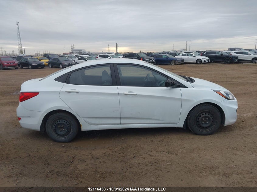 2012 Hyundai Accent Gls/Gs VIN: KMHCT4AE6CU258828 Lot: 12116438