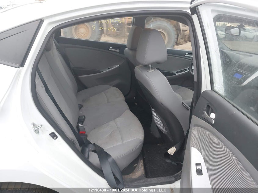 2012 Hyundai Accent Gls/Gs VIN: KMHCT4AE6CU258828 Lot: 12116438