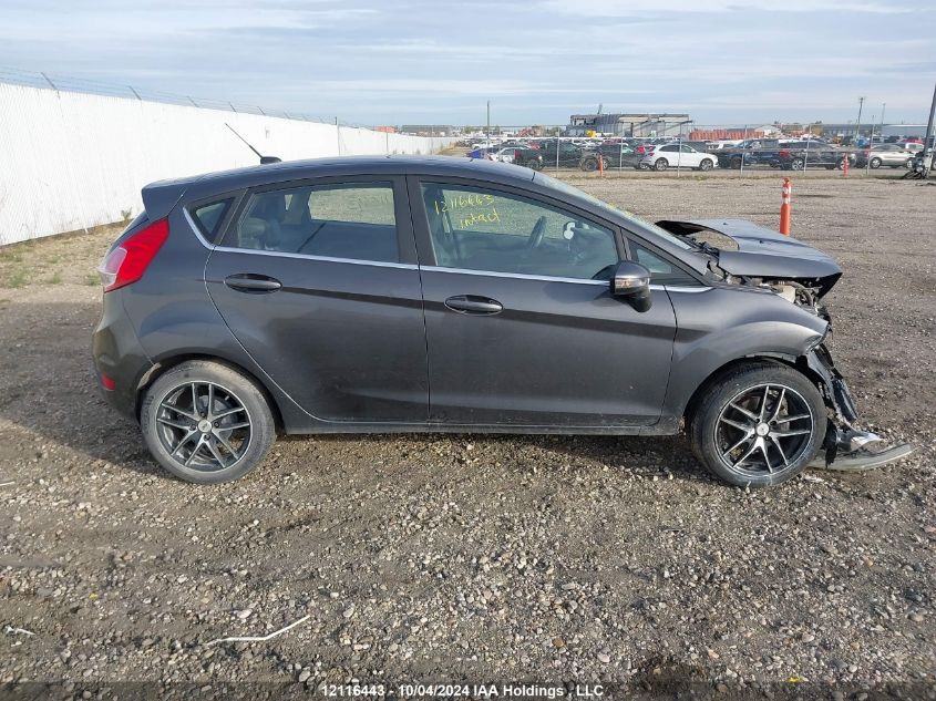 2017 Ford Fiesta Titanium VIN: 3FADP4FJ3HM105618 Lot: 12116443