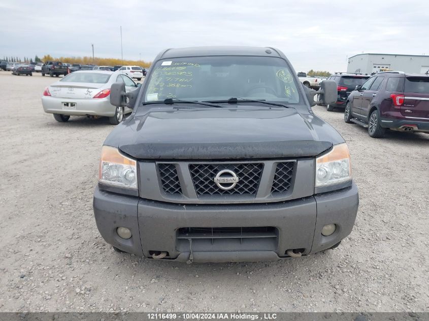 2009 Nissan Titan Xe/Se/Le/Pro-4X VIN: 1N6AA07C79N316803 Lot: 12116499