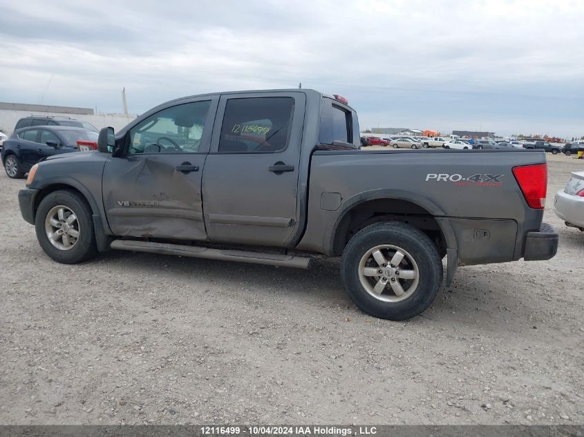 2009 Nissan Titan Xe/Se/Le/Pro-4X VIN: 1N6AA07C79N316803 Lot: 12116499