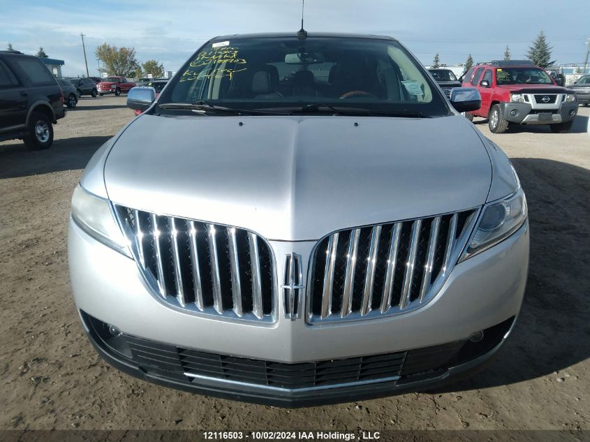 2011 Lincoln Mkx VIN: 2LMDJ8JK2BBJ17903 Lot: 12116503