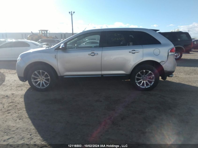 2011 Lincoln Mkx VIN: 2LMDJ8JK2BBJ17903 Lot: 12116503