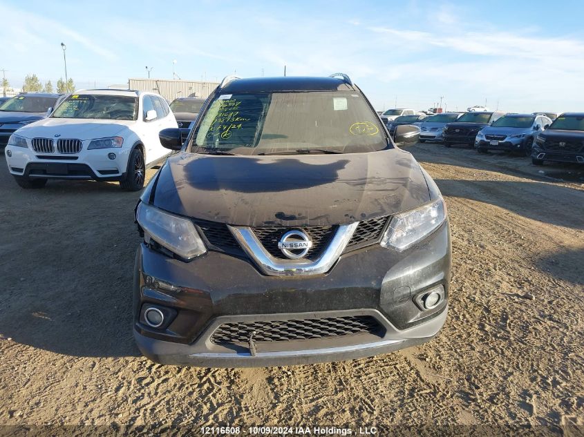 2016 Nissan Rogue VIN: 5N1AT2MV5GC731637 Lot: 12116508